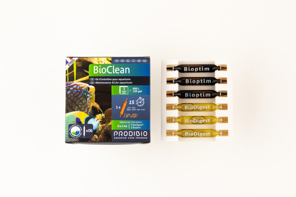 PRODIBIO BioClean Salt 30 Ampoules- Bactéries pour aquarium à petit prix  chez Recif'All